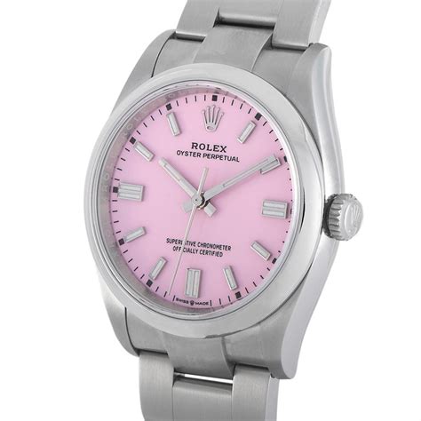 oyster rolex pink|rolex oyster perpetual candy pink.